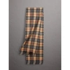 BURBERRY Check Cashmere Scarf,40583711