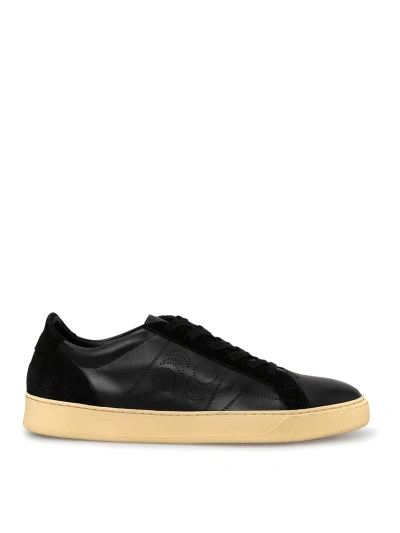 Pantofola D'oro Del Bello Black Sneakers