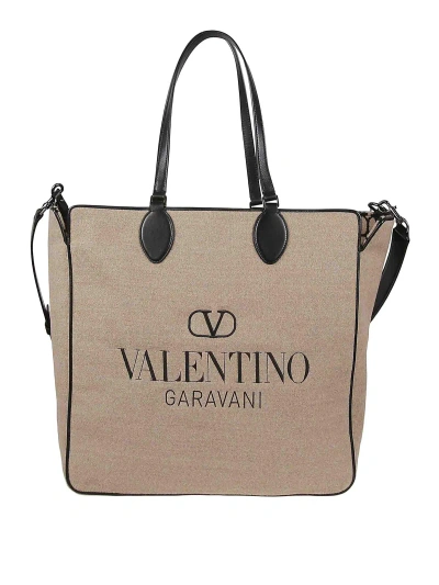 Valentino Garavani Bolso Shopping - Beis In Beige