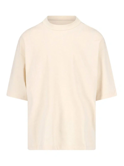 Fear Of God Oversize T-shirt In Cream