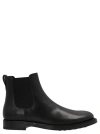 Tod's Leather Chelsea Boots In Black