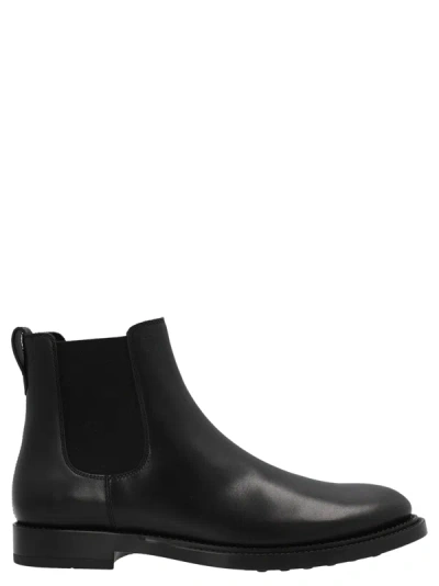 TOD'S CHELSEA ANKLE BOOTS BOOTS, ANKLE BOOTS BLACK
