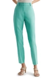 Reiss Ember High Waist Trousers In Spearmint