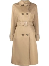 HERNO HERNO DOUBLE-BREASTED TRENCH COAT
