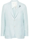 LARDINI LARDINI NOTCHED LAPEL BLAZER