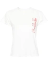 Mm6 Maison Margiela Numbers-print Cotton T-shirt In White