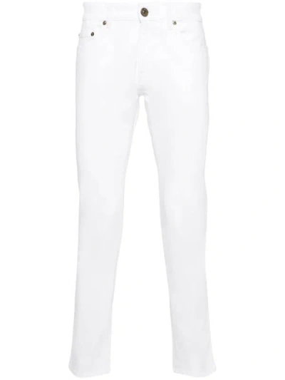 Pt Torino Skinny Cut Jeans In White
