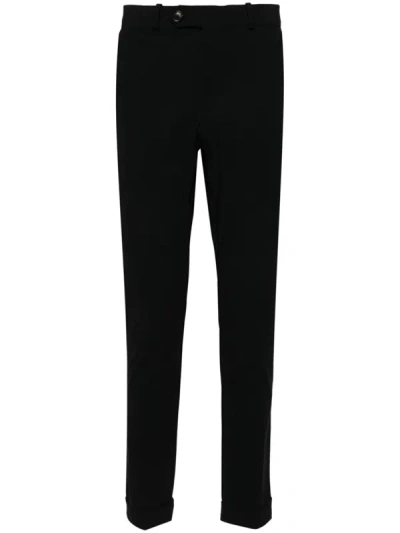 Rrd High-waist Straight-leg Trousers In Black