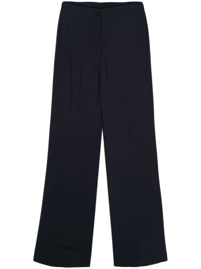 Seventy High-waisted Straight-leg Trousers In Blue