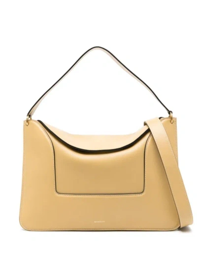 Wandler Penelope Leather Tote Bag In Yellow