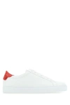 GIVENCHY GIVENCHY WOMAN WHITE LEATHER URBAN STREET SNEAKERS