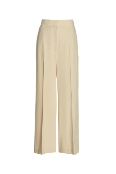 Khaite Strannly Trousers In Yellow