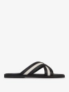 Bally Slide Sandal Gherry In Printed Logo
