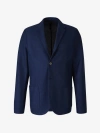 Harris Wharf London Single-breasted Blazer In Blau Marí