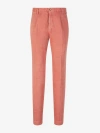 INCOTEX INCOTEX TAPERED FIT FORMAL TROUSERS