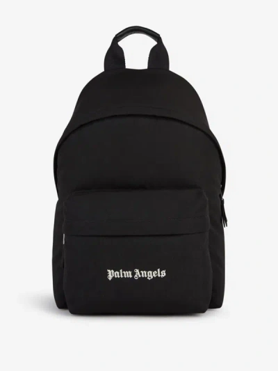 Palm Angels Logo Backpack In Negre