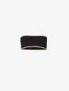 Totême Toteme Stripe Edge Strapless Bikini Top In Negre