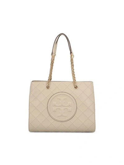 Tory Burch Fleming Soft Chain Tote Bag In Pink