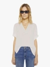 Xirena Avery Top Oysterette In White - Size Medium In White