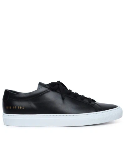 COMMON PROJECTS COMMON PROJECTS BLACK ACHILLES SNEAKERS