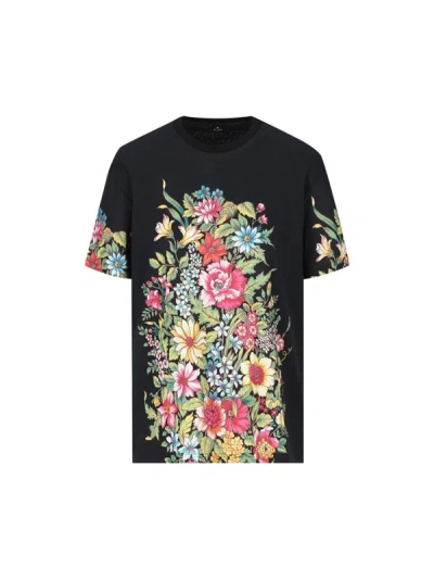 Etro T-shirts And Polos In Black