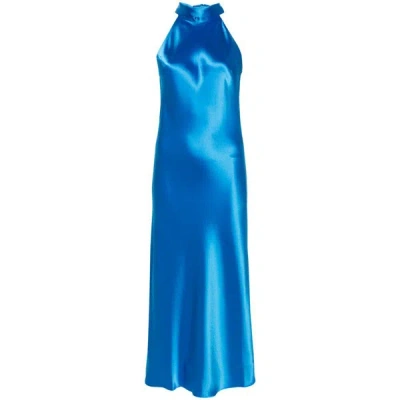 Galvan Dresses In Blue