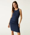 Michael Stars Demi Ruched Tank Dress In Nocturnal