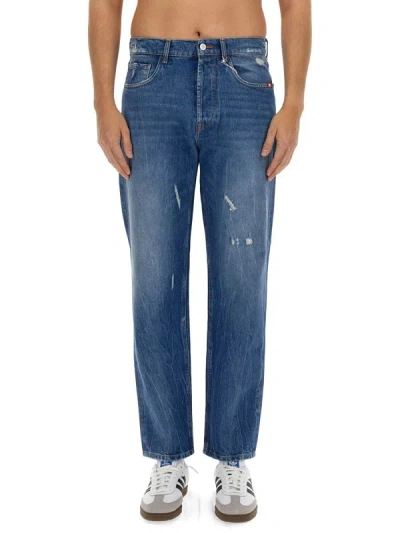 Amish "jeremiah Straight" Jeans In Denim