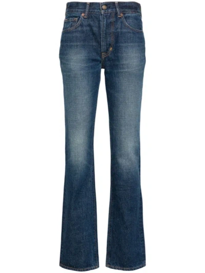 Tom Ford Flared Jeans In Blue
