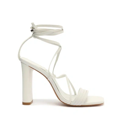 Schutz Glenna Heel In White