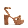 Schutz Kathleen Platform Sandal In Brown