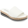 JOURNEE COLLECTION COLLECTION WOMEN'S TRU COMFORT FOAM ROSEY WIDE WIDTH SANDAL