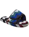 MISSONI CYRUS OPEN SLIPPER WITH TEAR