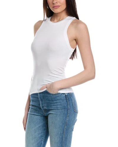 Splendid Isla Womens Reversible Sleeveless Tank Top Sweater In White