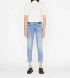 Frame Le High Straight Jean In Galeston In Multi