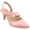 Journee Collection Scarlett Pointed Toe Pump In Pink