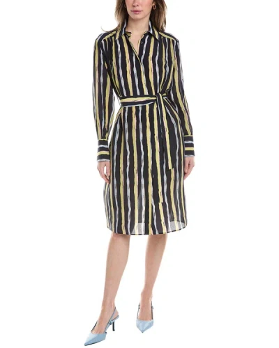 PIAZZA SEMPIONE SILK MIDI DRESS