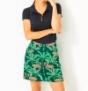 Lilly Pulitzer Maryana Skort Upf 50+ In Evergreen Stir It Up Engineered In Multi
