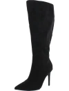 INC RAJEL WOMENS FAUX SUEDE WIDE CALF KNEE-HIGH BOOTS