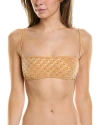 Devon Windsor Amelia Bikini Top In Gold