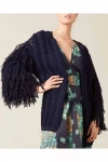 FIGUE PILY CARDIGAN IN MIDNIGHT NAVY