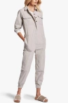 James Perse Utility Jumpsuit In Grey Cloud In Grey