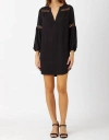 Maven West Long Sleeve Dress In Black In Black
