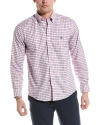 BROOKS BROTHERS SPRING CHECK REGULAR FIT WOVEN SHIRT