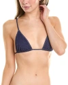 Onia String Bikini Top In Blue