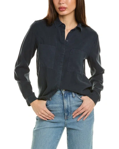 Bella Dahl Classic Shirt In Blue