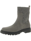 Bella Vita Gable Womens Suede Round Toe Booties In Multi