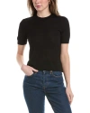 Hugo Boss Boss Falyssiasi Wool T-shirt In Black
