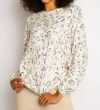 PJ SALVAGE WILD ABOUT YOU LONG SLEEVE TOP IN OATMEAL