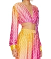 Rococo Sand Eviie Top In Multi In Multi